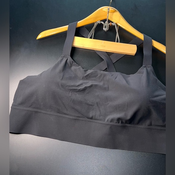 Athleta Other - Athleta Longline Warrior Black Bra Size 3XL NWOT